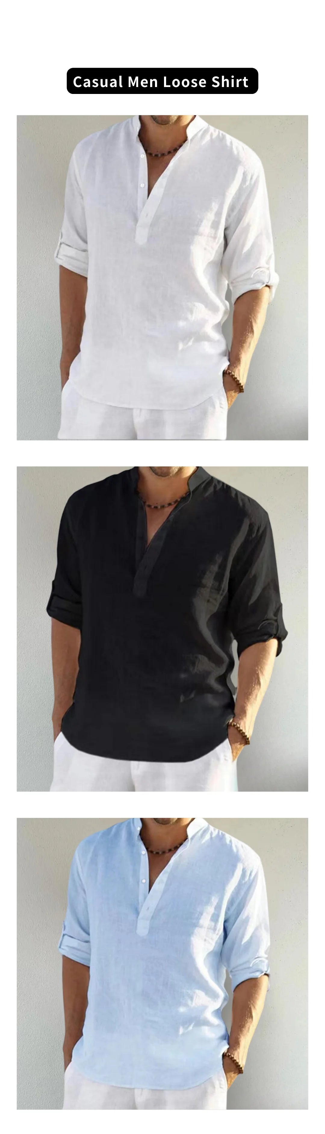 Long Sleeve Casual Summer Shirt